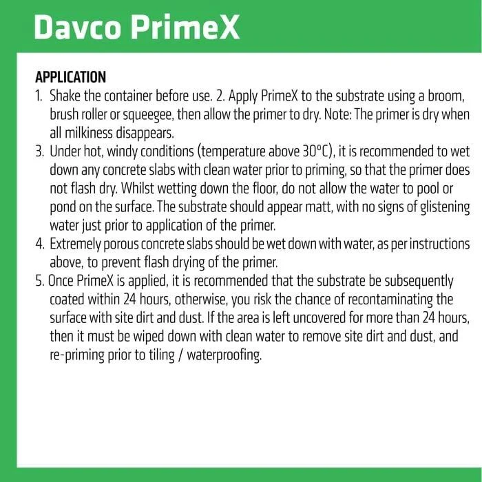 Davco PrimeX Multipurpose Acrylic Primer 5L - Image 3