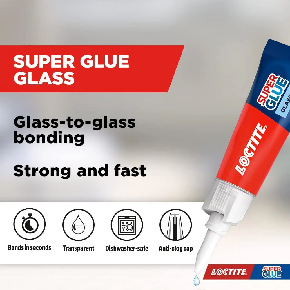 Loctite Super Glue Glass 3g - Image 3