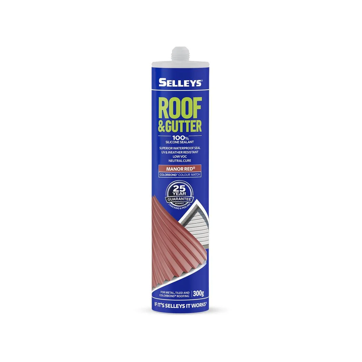 Selleys Roof & Gutter Silicone Sealant UV & Weather Resistant 310g - Image 10