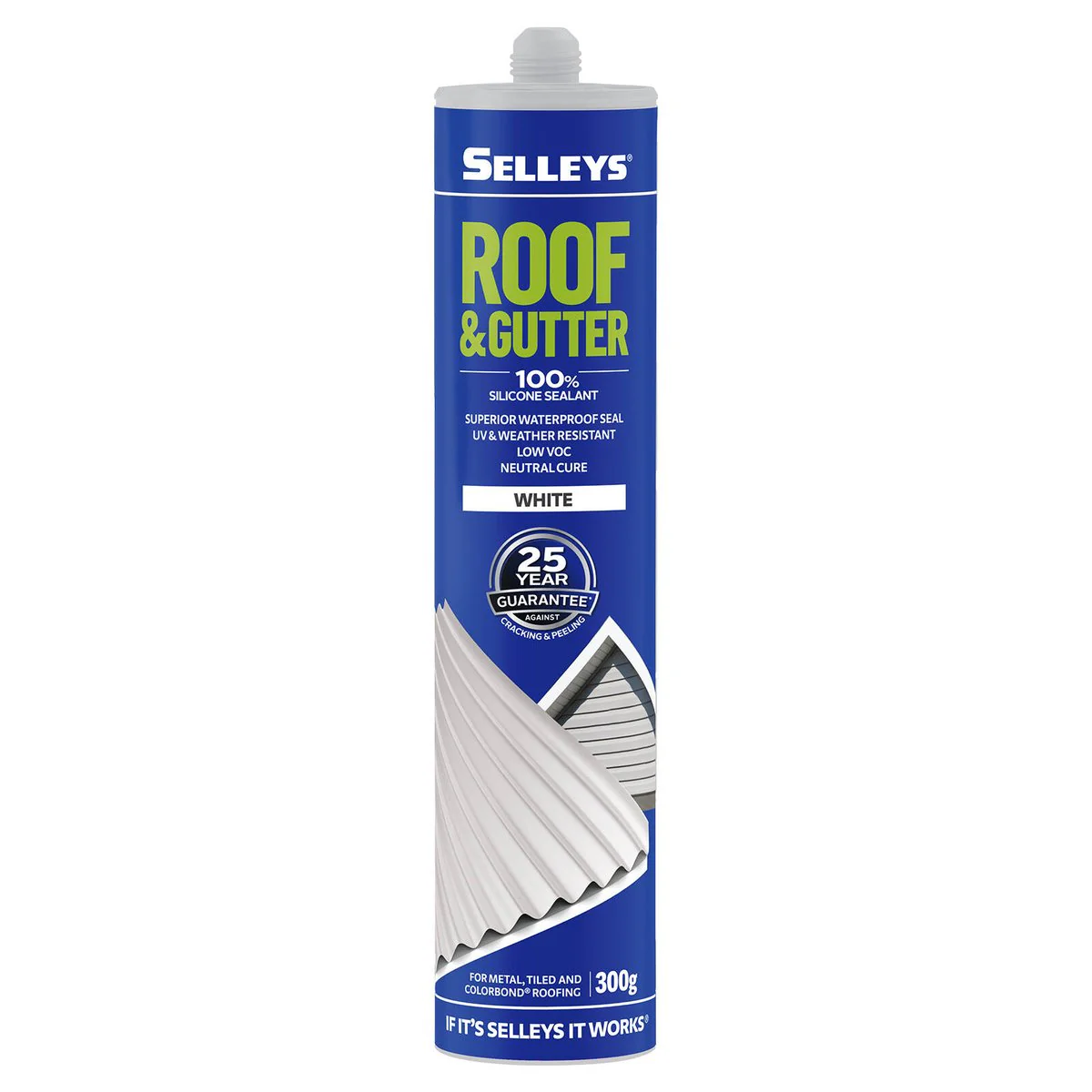 Selleys Roof & Gutter Silicone Sealant UV & Weather Resistant 310g - Image 13