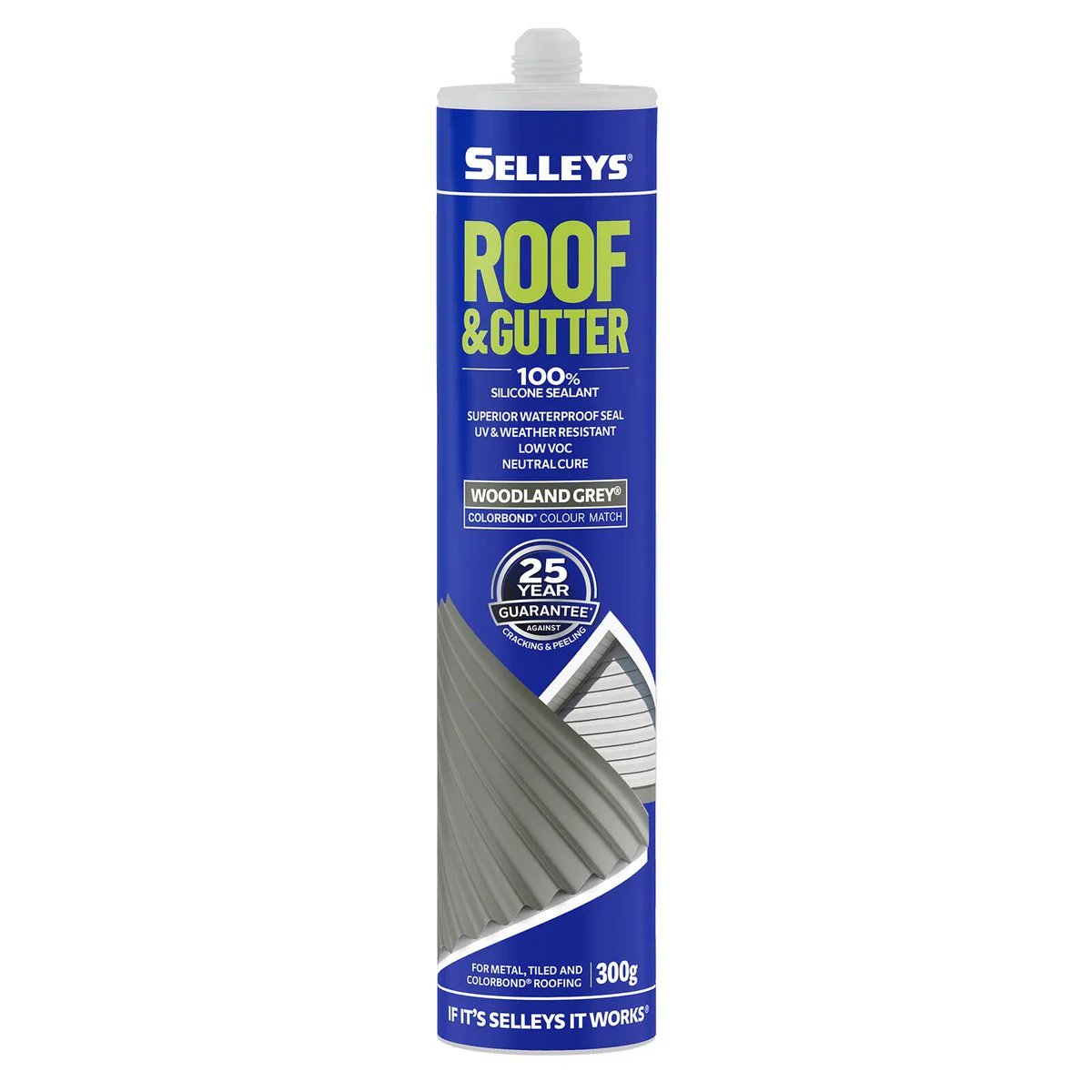 Selleys Roof & Gutter Silicone Sealant UV & Weather Resistant 310g - Image 14