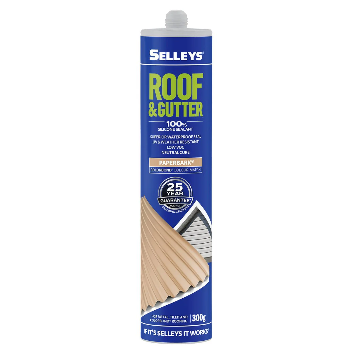 Selleys Roof & Gutter Silicone Sealant UV & Weather Resistant 310g - Image 9