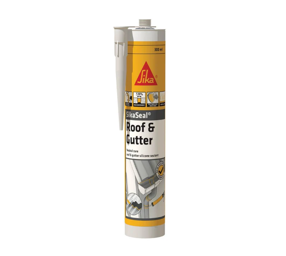 Sika SikaSeal Roof & Gutter Silicone Sealant - Image 4
